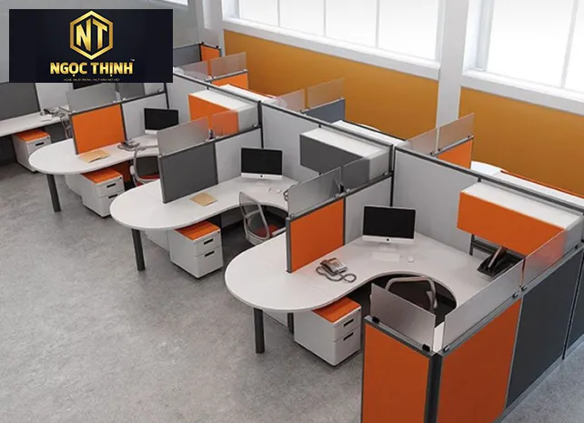 CỤM BÀN LÀM VIỆC VĂN PHÒNG - CBLVVVP08